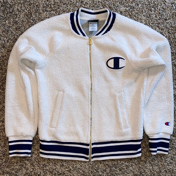 Champion Life Sherpa Full Zip Up Jacket - Picture 3 of 6
